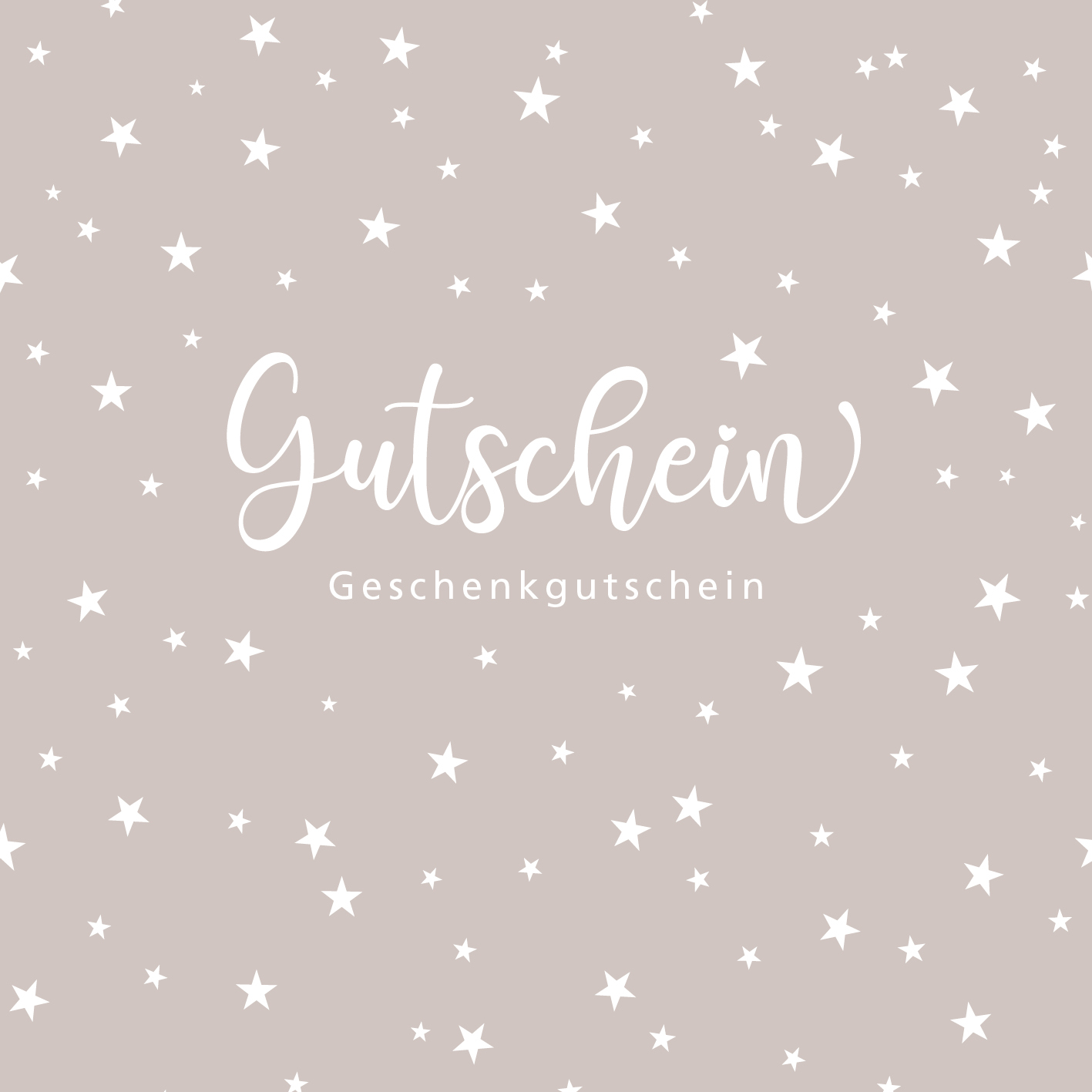 Geschenk Gutschein 12 Stück mit Kuvert