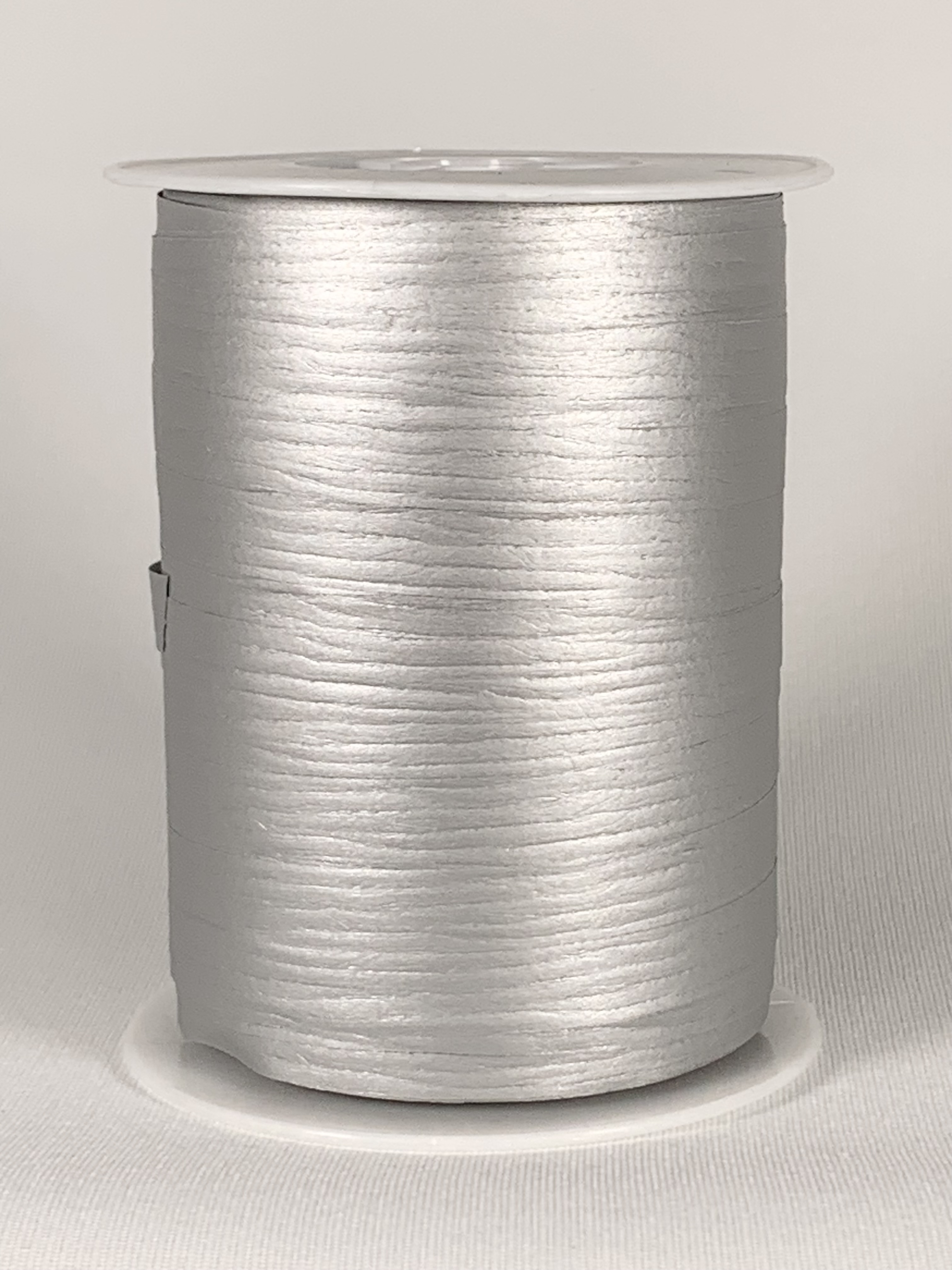 Papierband Silber umweltfreundlich 250m x 10mm – nachhaltiges Verpackungsband aus recycelbarem Papier