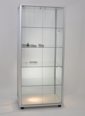 821-7943 Glasvitrine 790x530x1835mm
