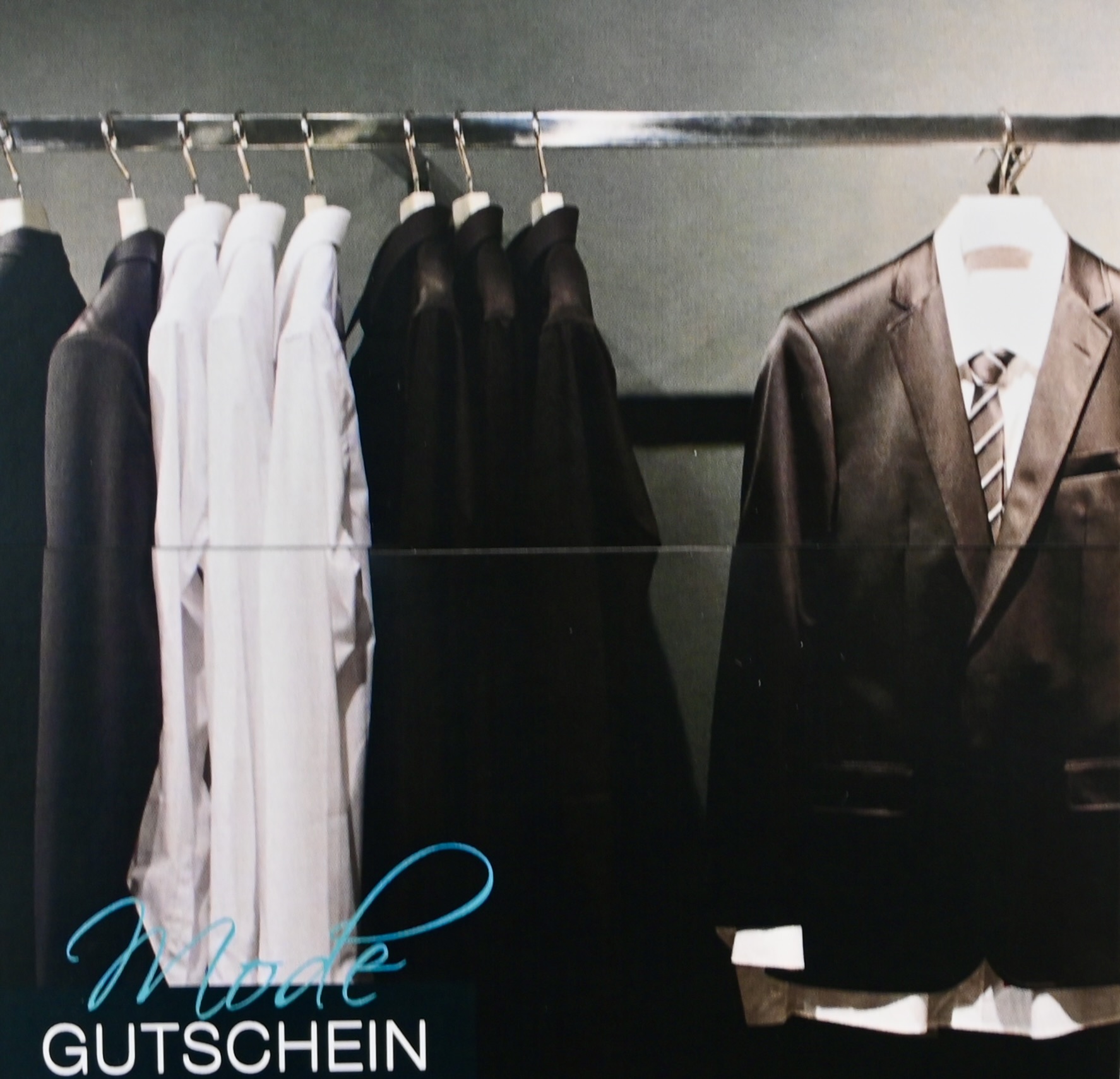 Geschenk Gutschein 12 Stück mit Umschlag