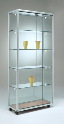 821-7942 Standglasvitrine 790x425x1845mm