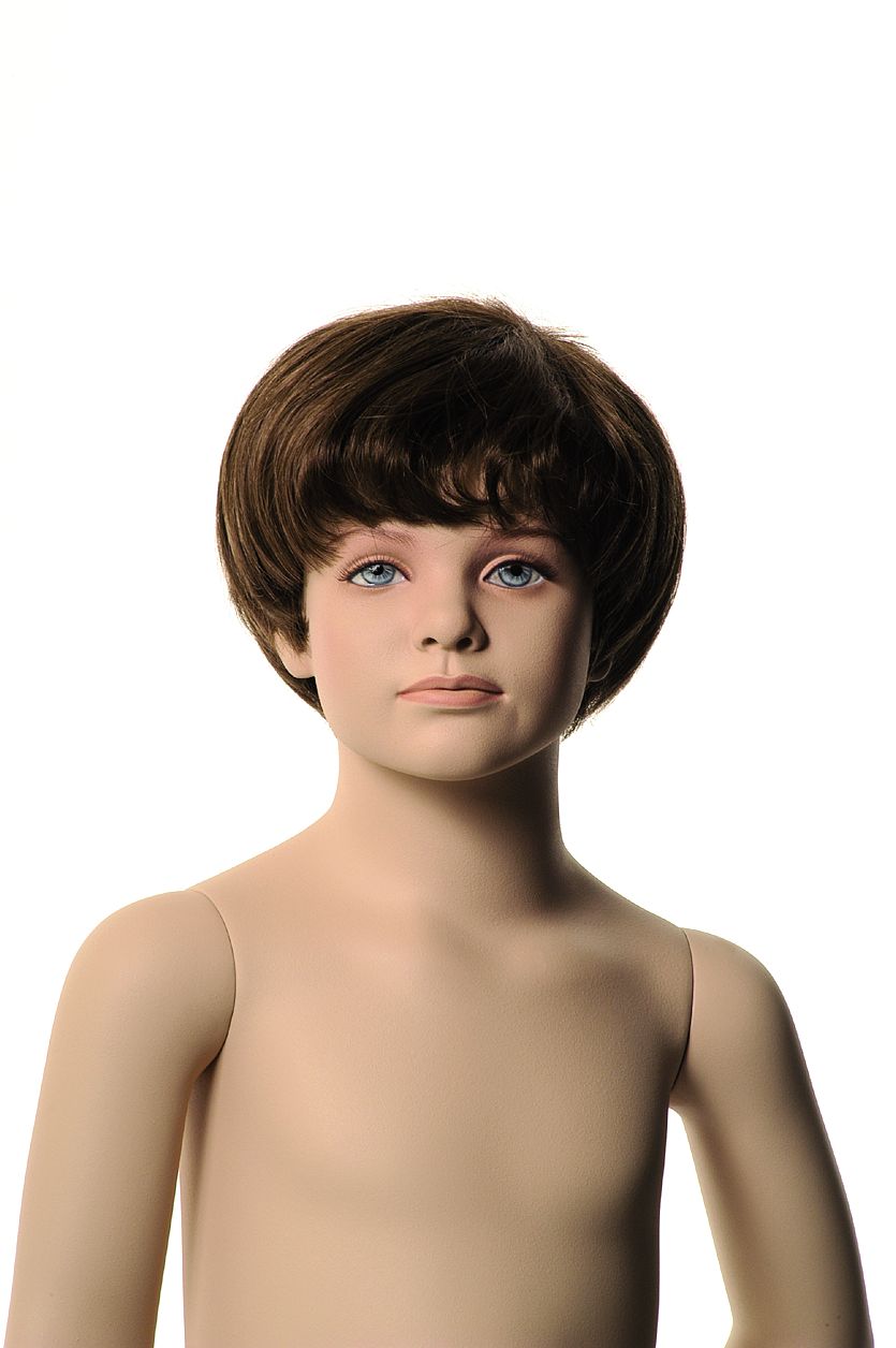 Head_Mason_wig mit Make-up und Kopf für Perücke