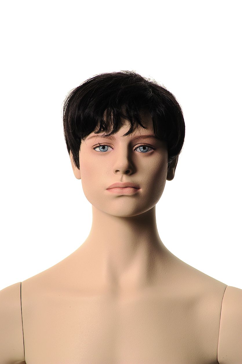 mit Make-up mit Kopf für Perücke