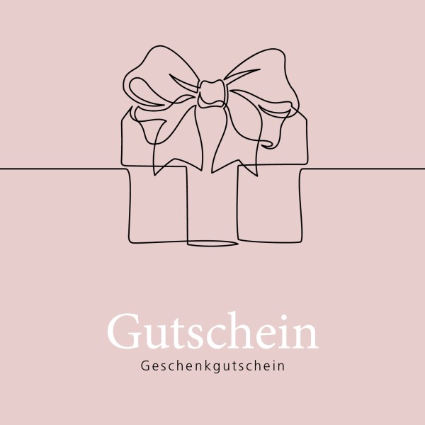 Geschenk Gutschein 12 Stück mit Kuvert