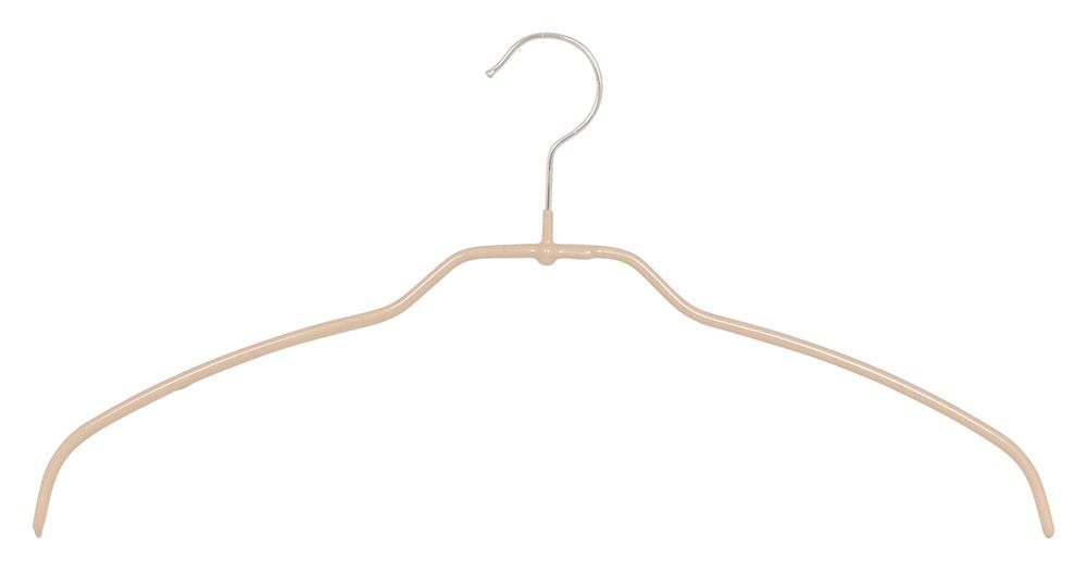 Mawa Kleiderbügel Silhouette light FT, Latte Macchiato, 42 cm, 100 Stück