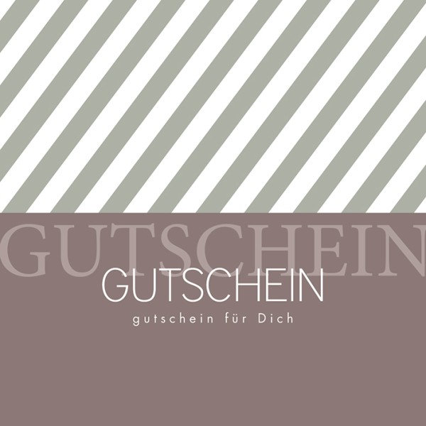Geschenk Gutschein 12 Stück mit Umschlag 
