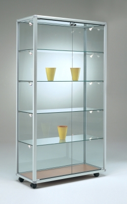 821-9942 Standglasvitrine 990x425x1845mm