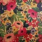 Geschenkpapier Blumen 50 cm x 50 m für Großhändler, buntes Blumen-Motiv
