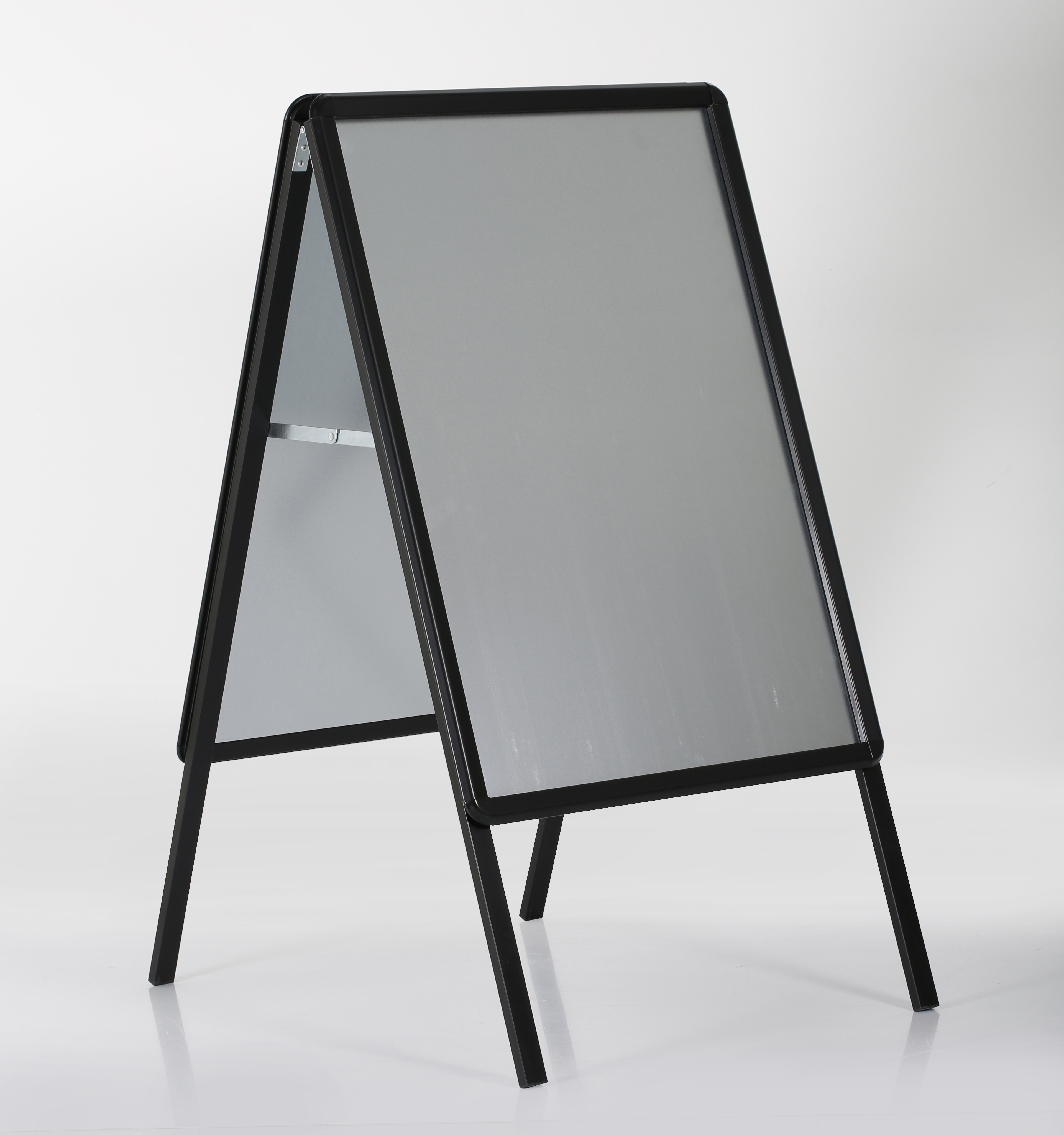 Kundenstopper Outdoor, 32 mm Rondo, DIN A1, schwarz Kundenstopper Outdoor, 32 mm Rondo, DIN A1, schwarz