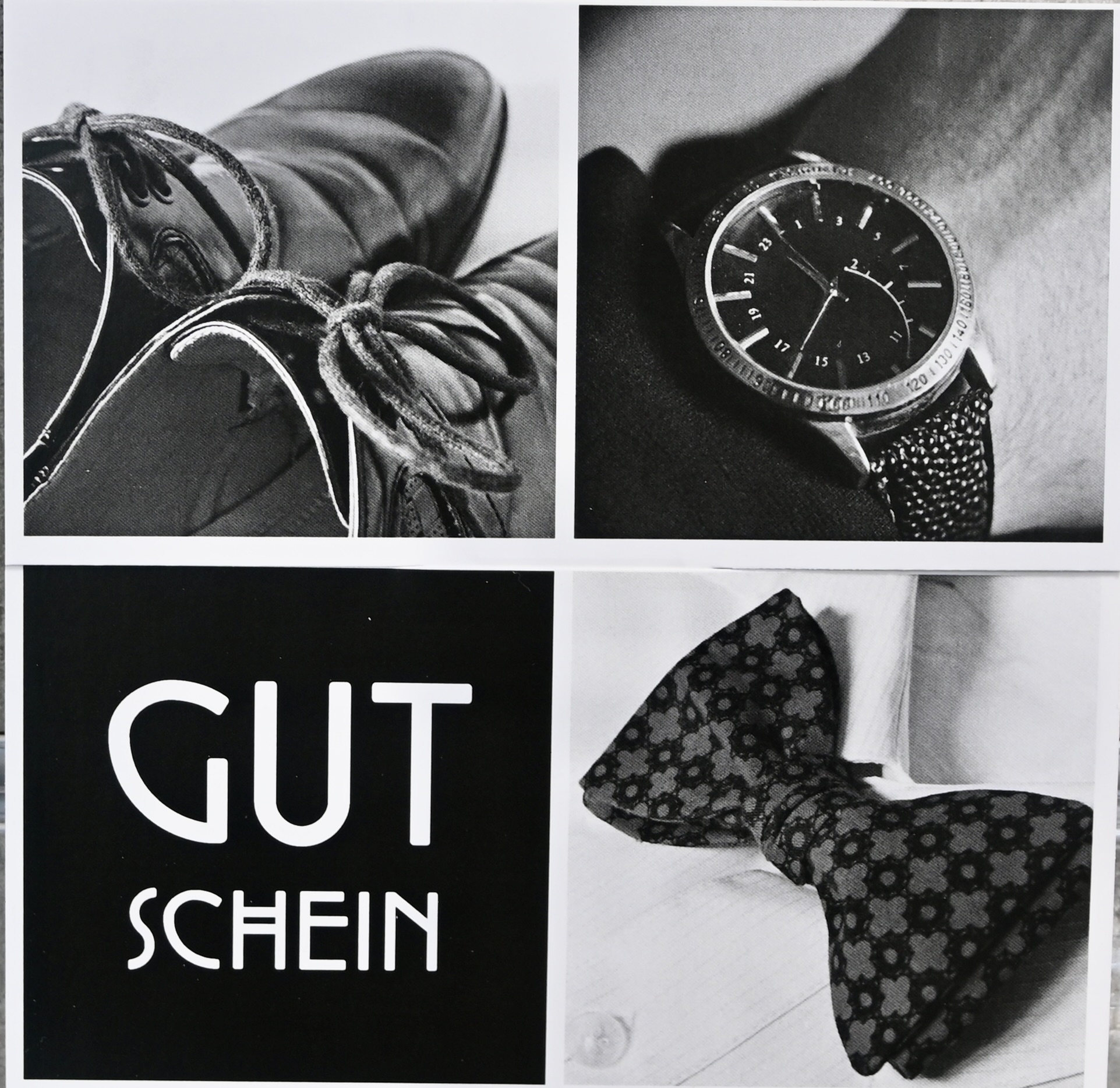 Geschenk Gutschein 12 Stück mit Kuvert