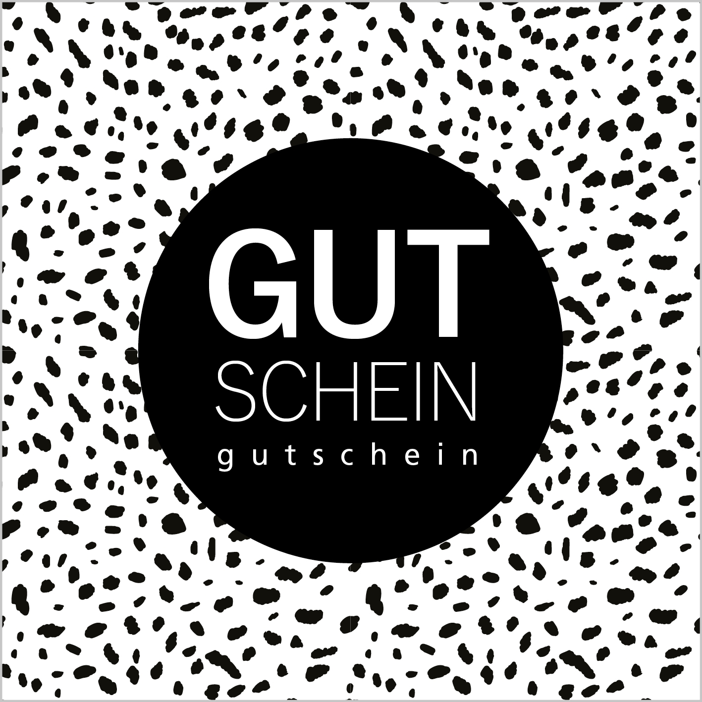 Geschenk Gutschein 12 Stück mit Kuvert 