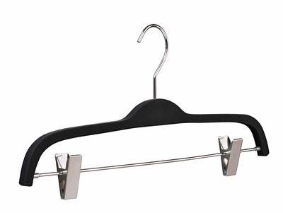 p5501nk37ne Schichtholzhosenbügel soft-touch schwarz, L37cm (VE 100 Stück)