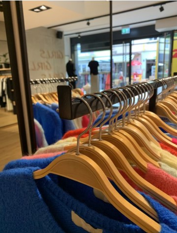 T-Ständer 80 cm schwarz, Bewegung und Mobilität