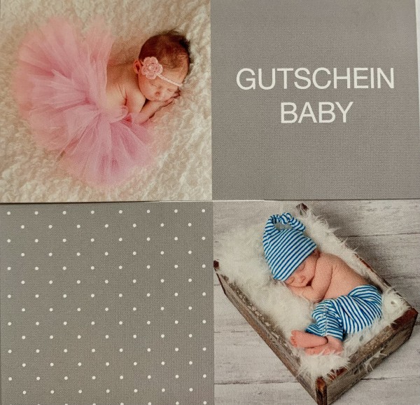 Geschenk Gutschein 12 Stück mit Umschlag