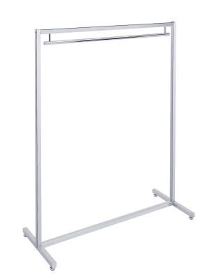 Kleiderständer mit Unterstange 110–180 cm mit stabilem Fußgestell