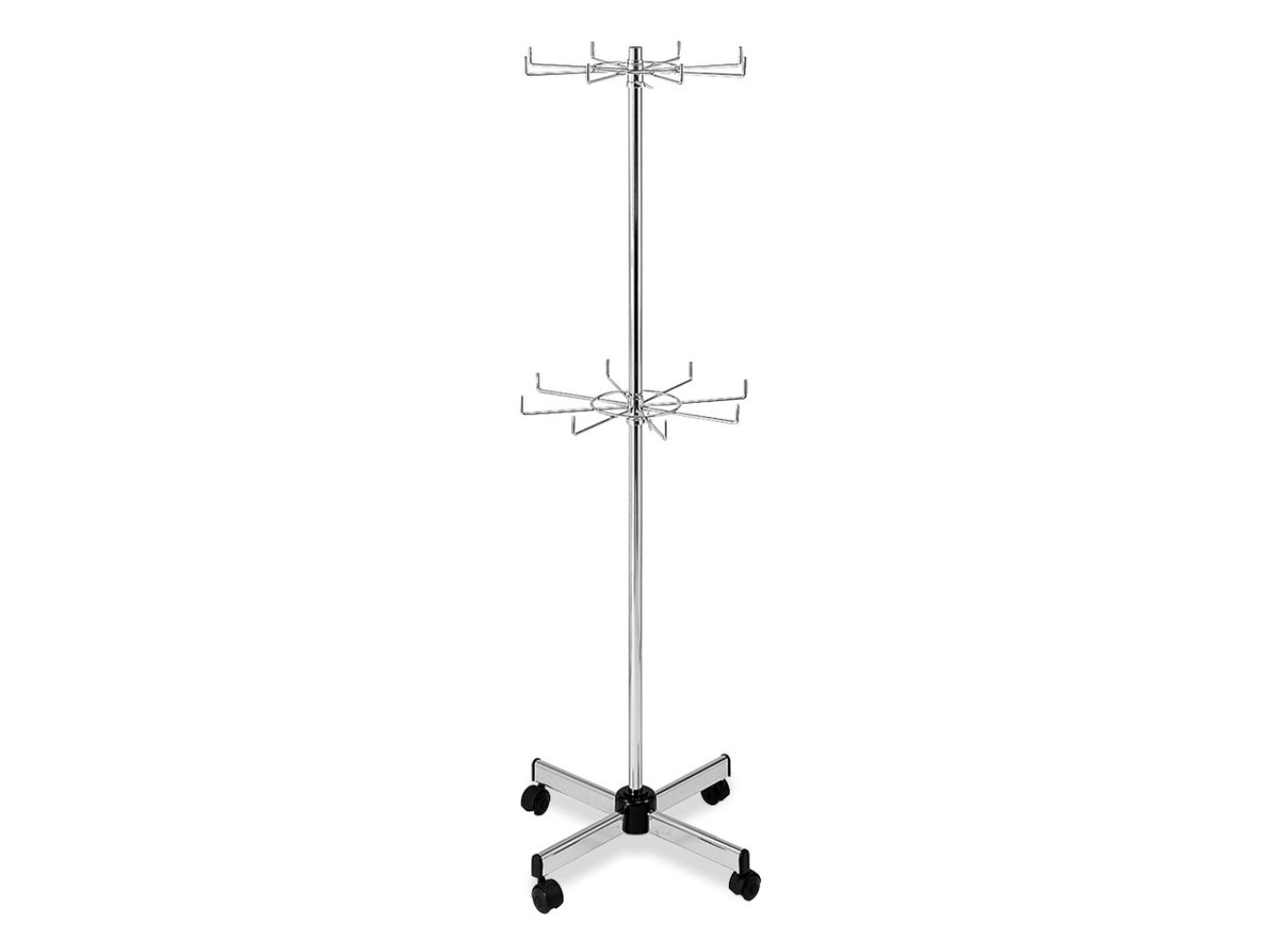 Hakenringständer mit 8 Haken/Ring