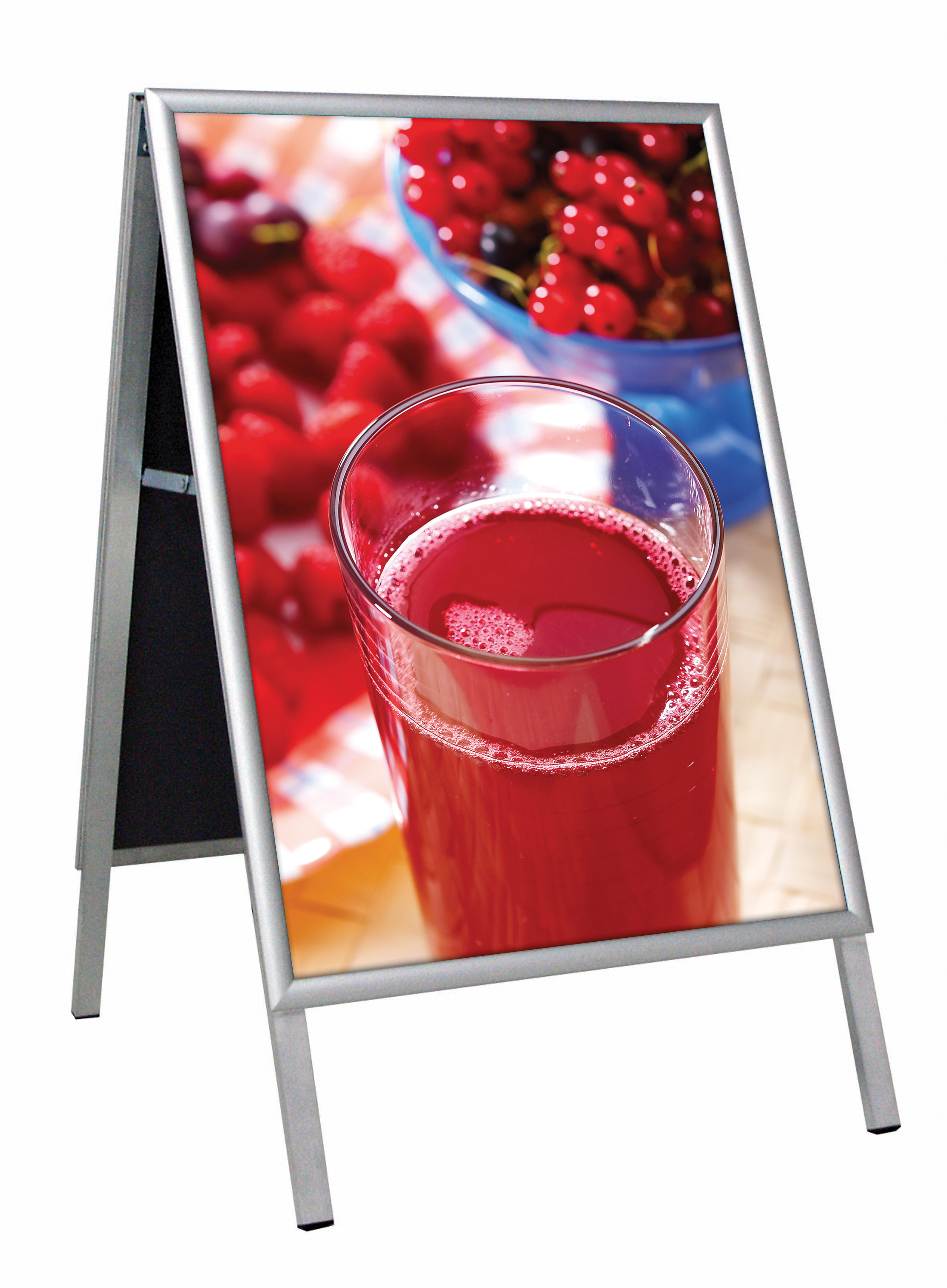 Kundenstopper Indoor, 25 mm Gehrung, DIN A1 Kundenstopper Indoor, 25 mm Gehrung, DIN A1