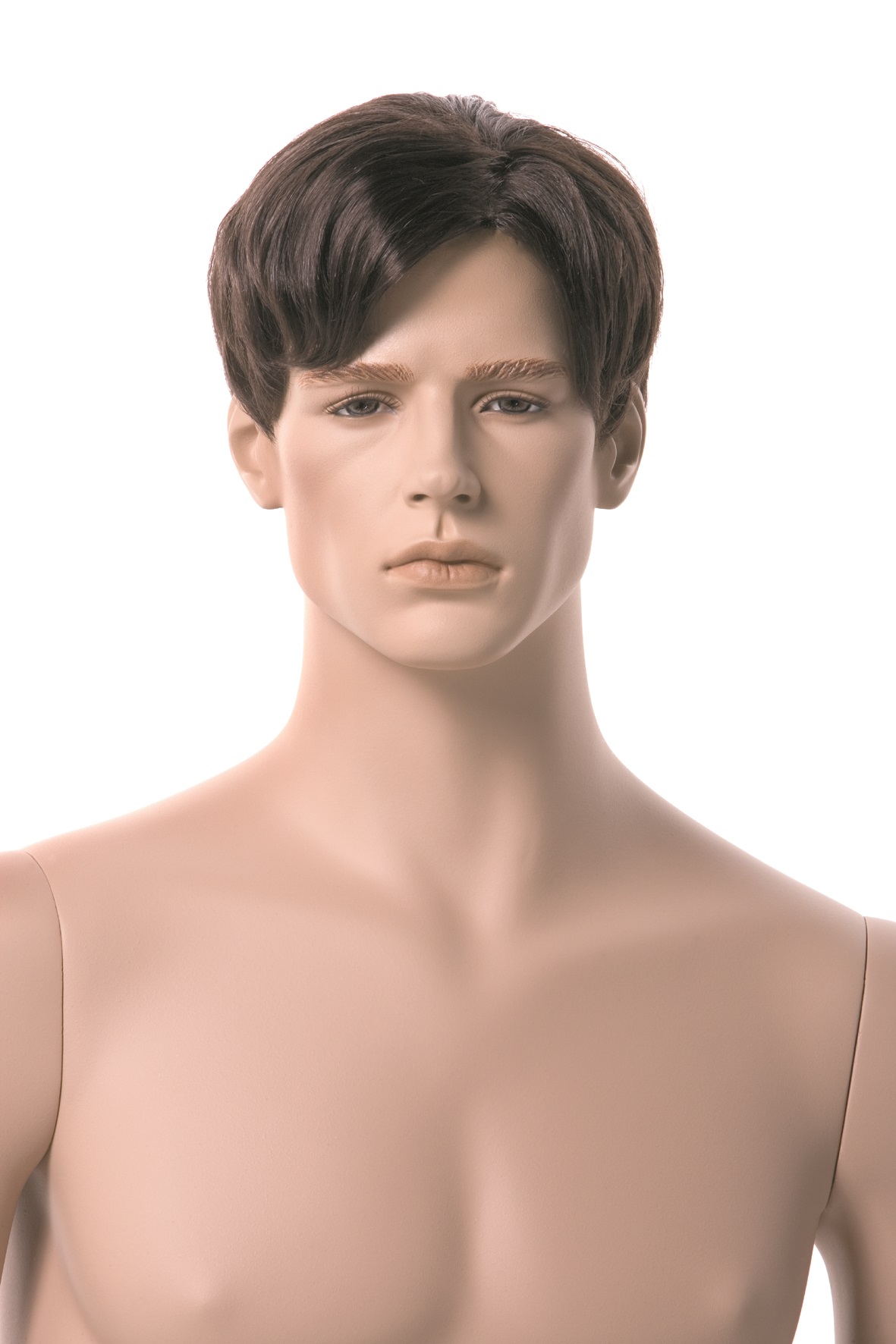 mir Make-up und Kopf für Perücke