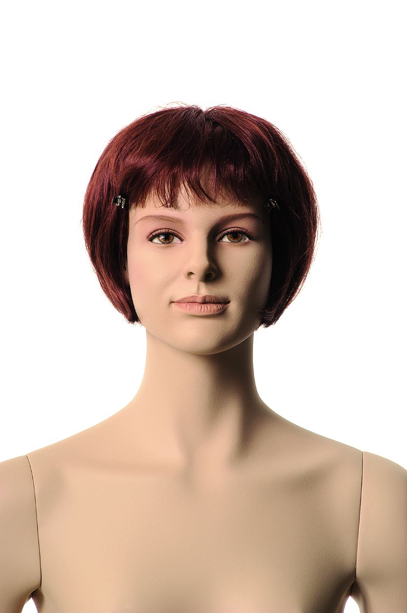 Head_Janet_wig mit Make-up mit Kopf für Perücke