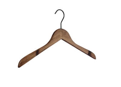 p768440101 Holzkleiderbügel VINTAGE-BRAUN, L43cm (VE 100 Stück)