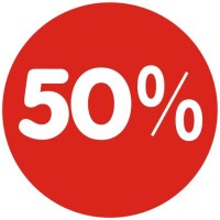 Rabatt-Aufkleber Durchmesser 32cm  1 Stück Rabatt-Aufkleber Durchmesser 32cm  1 Stück