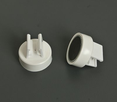50413w Magnethalter weiß oder grau für Plakatrahmen