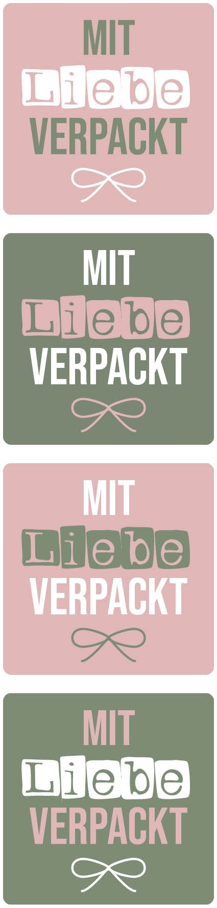 Label Aufkleber 