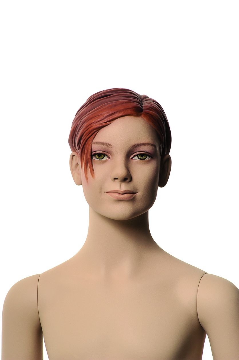 Head_Cher_Make-up Schaufensterfigur Q-KID CHER, 10 Jahre, hautfarben