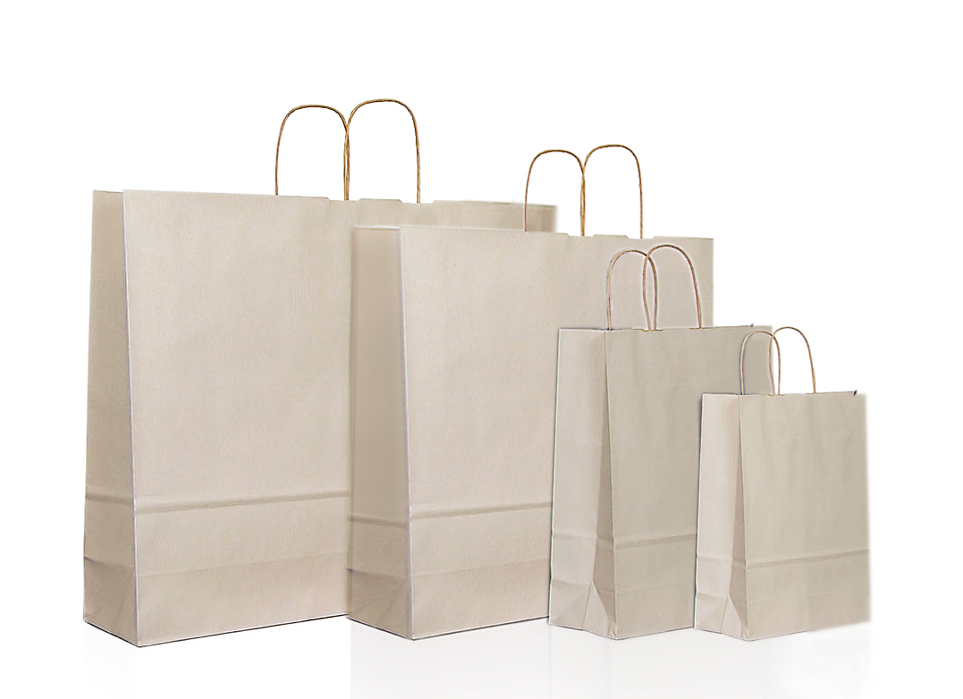 perl Papiertragetaschen "Perl", mit Papierkordel, 25 Stück